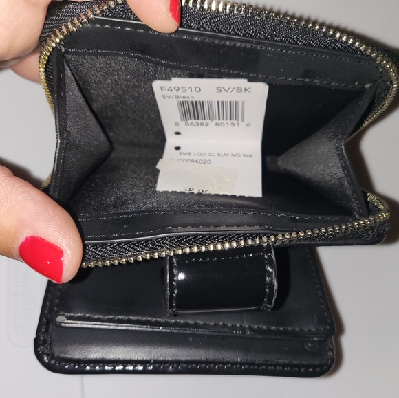 Coach leather wallet - Picture 5 of 7